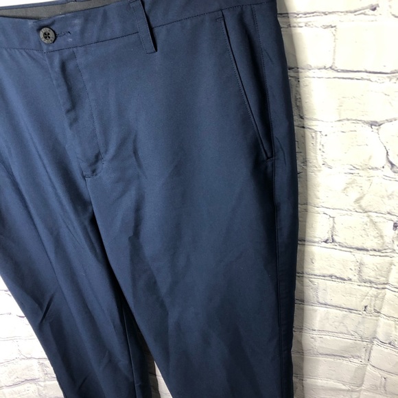 Fila Sport Men’s Golf Pants Flat Front Stay The Course Size 40 Blue - Picture 3 of 8